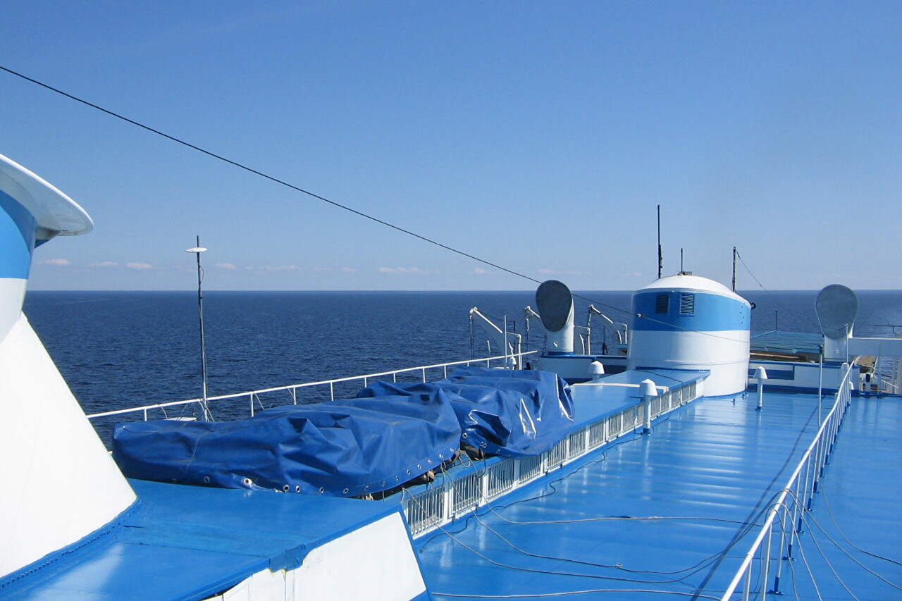 Ходовая рубка теплохода 'Кабаргин'