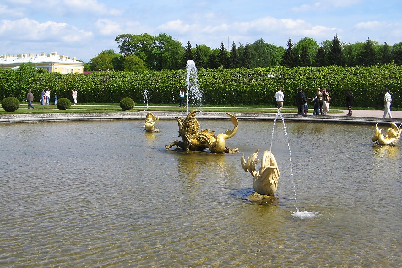 Fountain of Neptune, Peterhof Palace