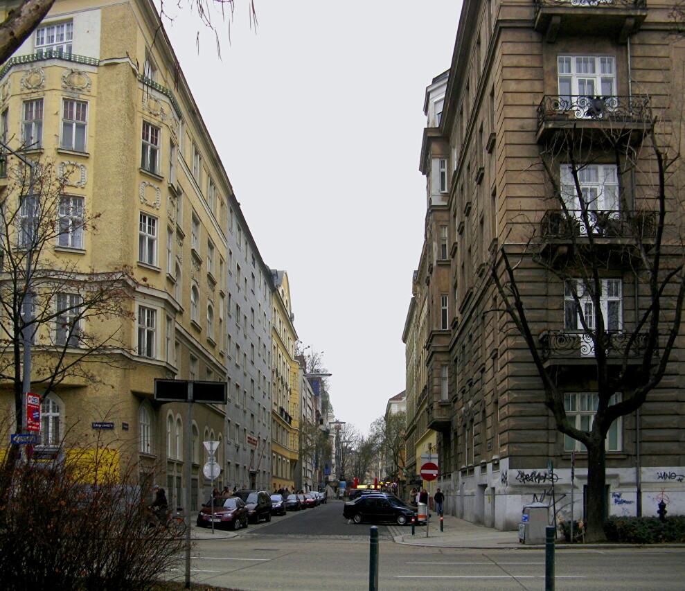 Hundertwasser Promenade, Kegelgasse street, Vienna