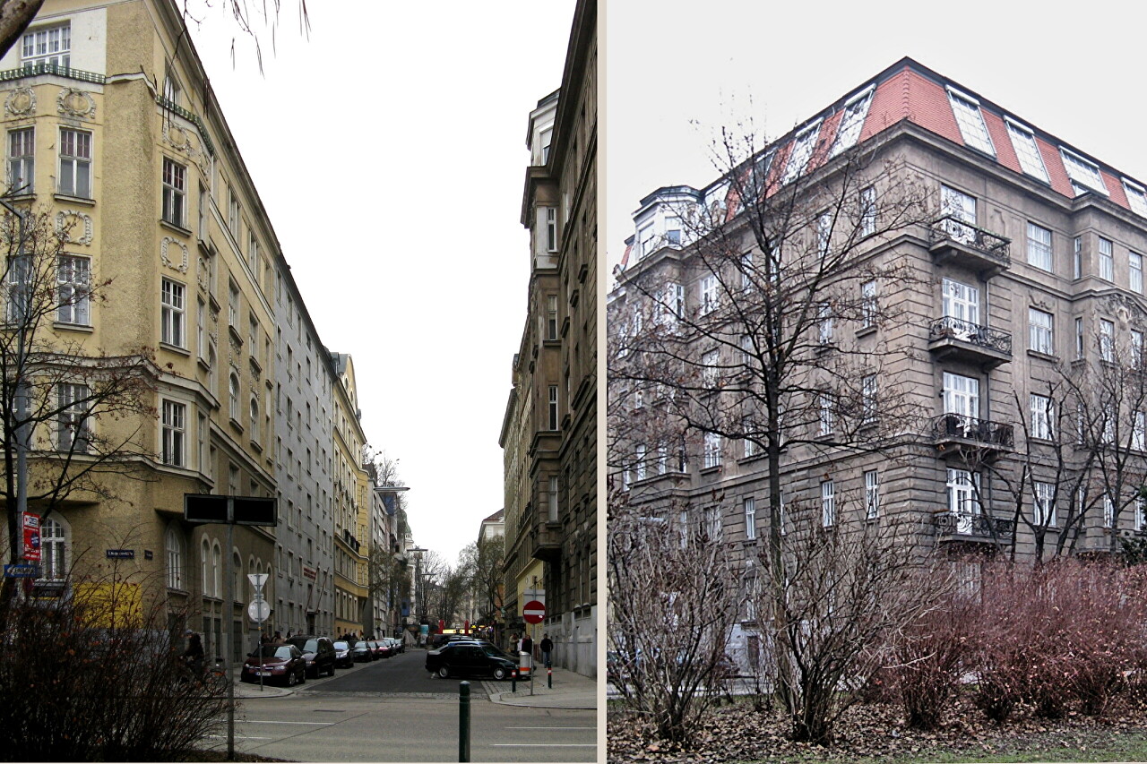 Hundertwasser Promenade, Kegelgasse street, Vienna