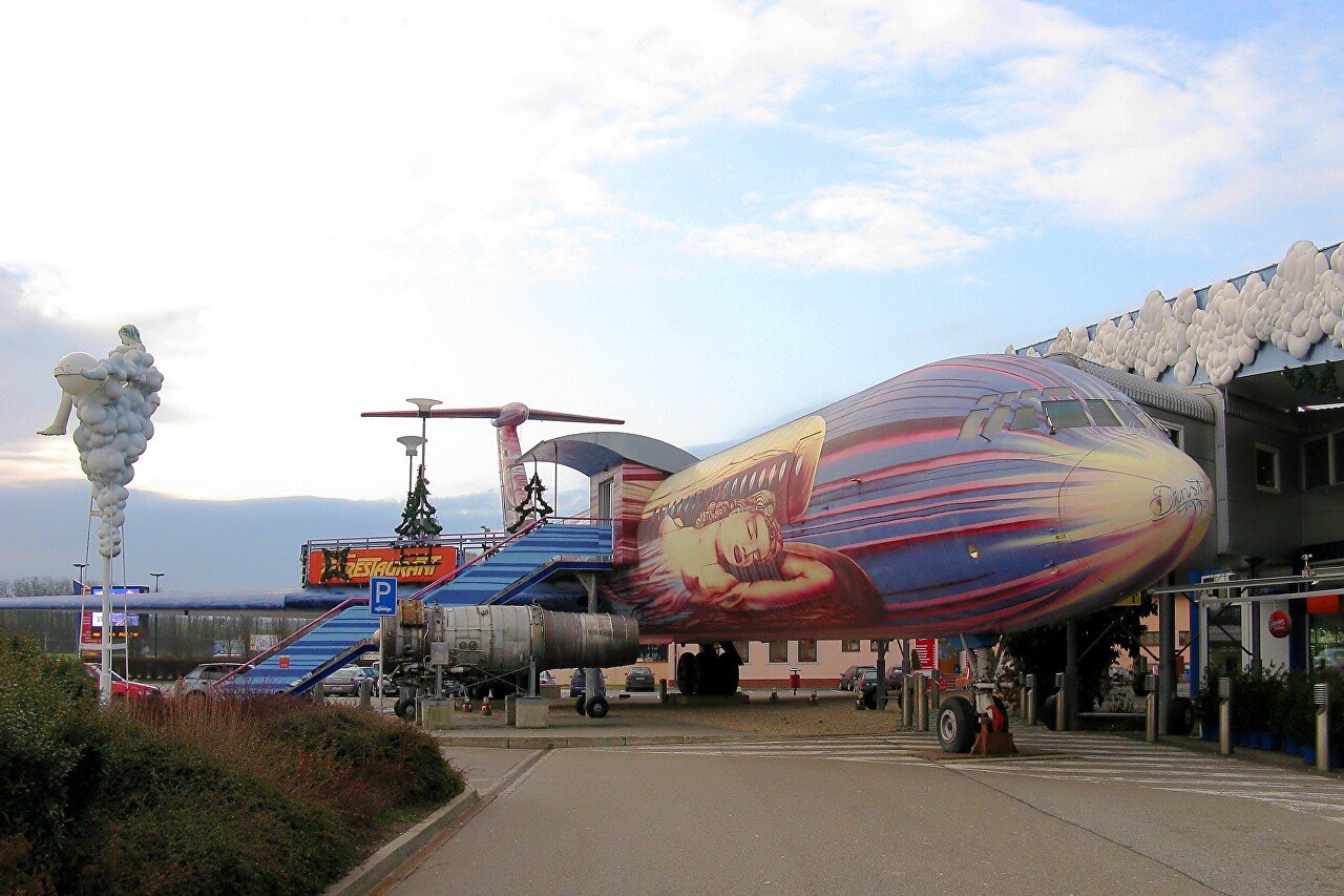 Ил-62 в парке развлечений Эскалибур-Сити, Чехия