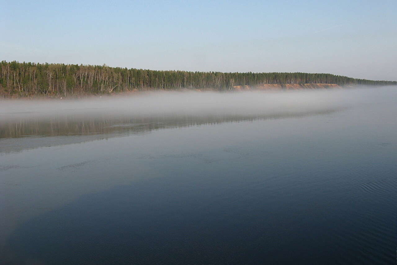 Красоты Воткинского водохранилища. Начало мая