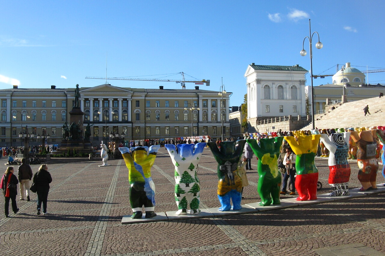 United Buddy Bears in Helsinki