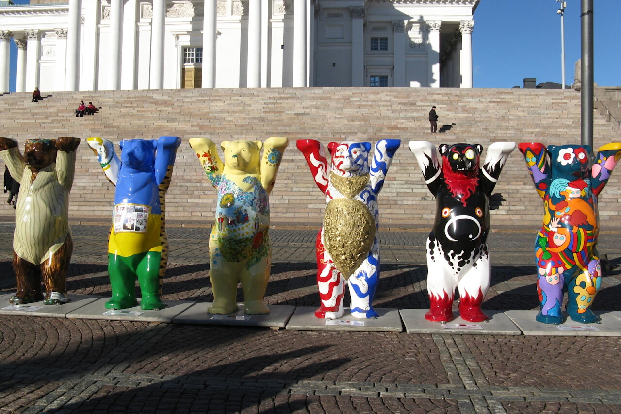 United Buddy Bears in Helsinki