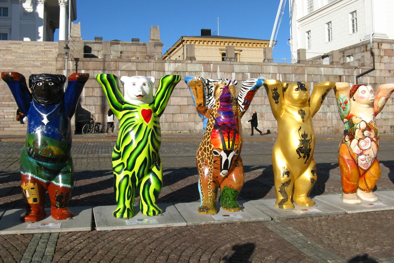 United Buddy Bears in Helsinki