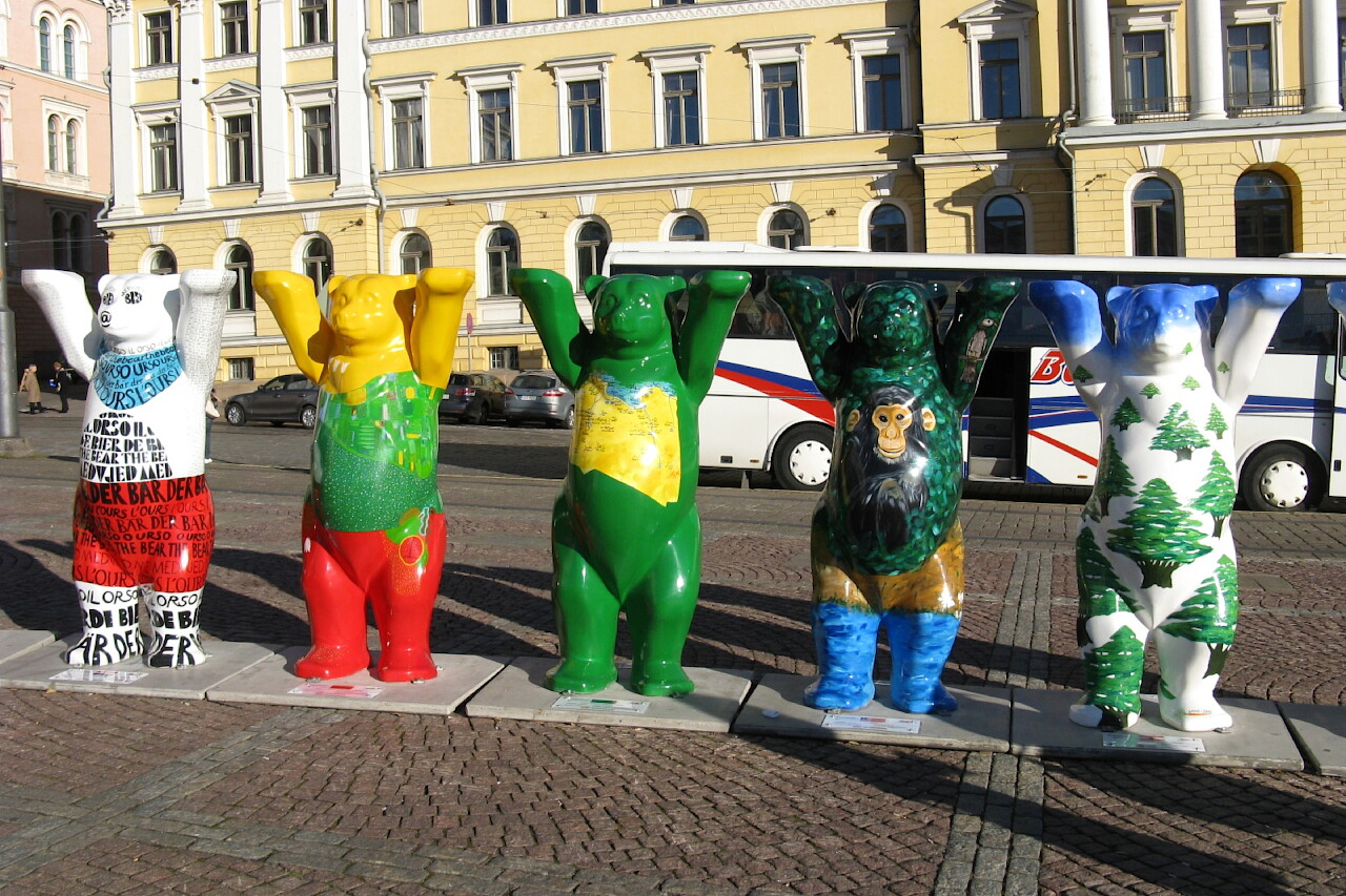 United Buddy Bears in Helsinki