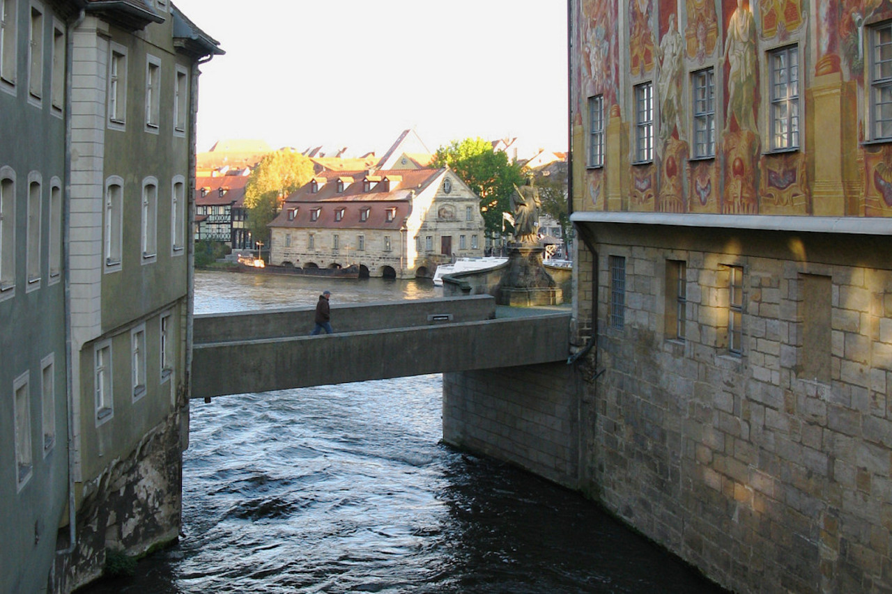 Бамберг, Нижний мост (Untere Brücke)