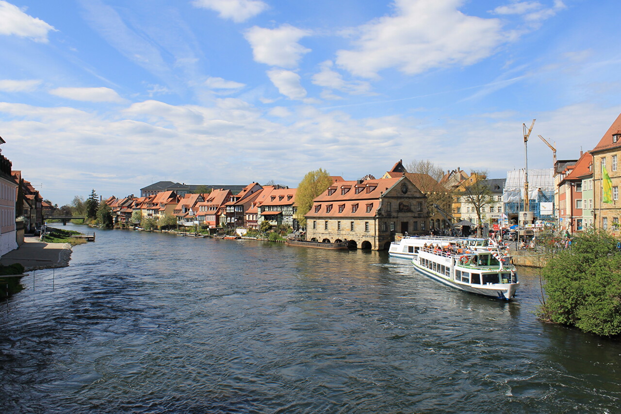 Bamberg, Regnitz river