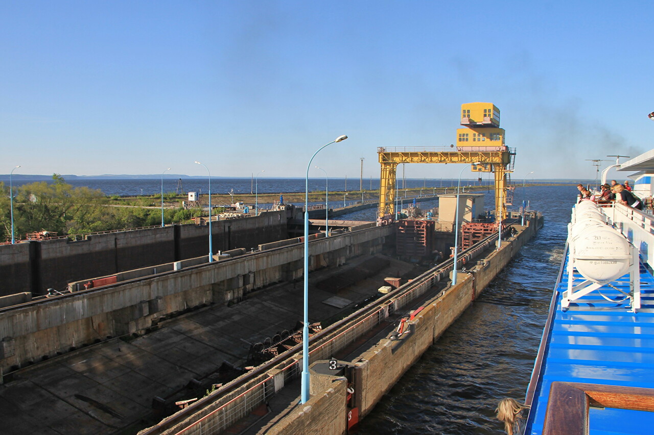 Шлюзы Воткинской ГЭС