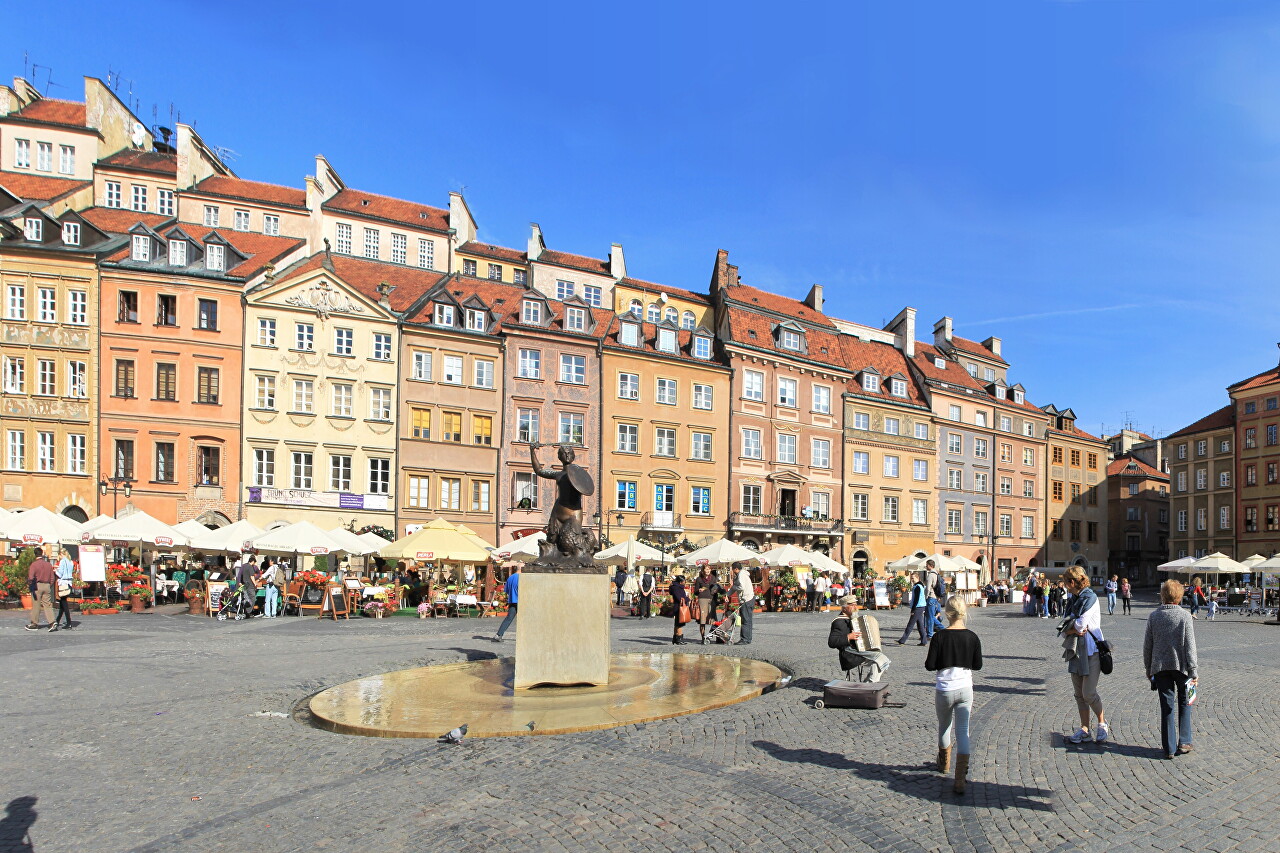 Market Square (Rynek Starego Miasta), Warsaw Market Square (Rynek Starego Miasta), Warsaw