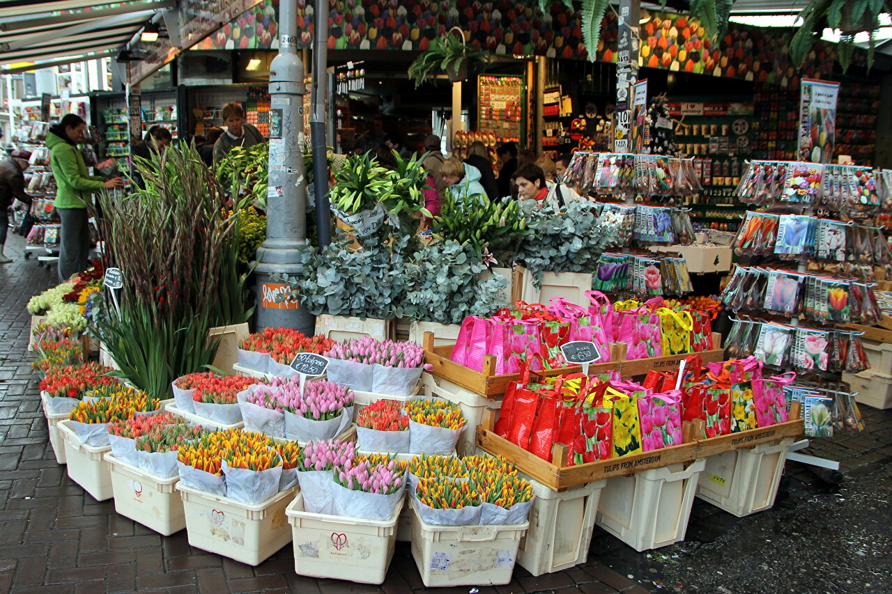 Цветочный рынок, Амстердам