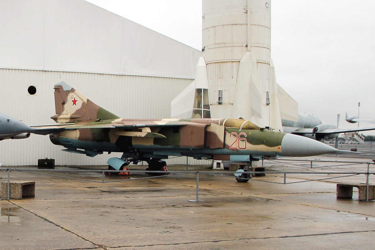 MiG-23ML fighter jet, Le Bourget