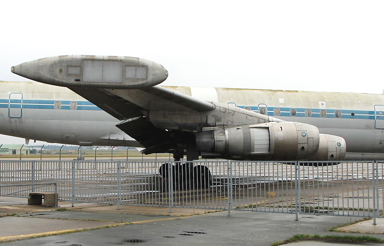 DC-8 'Le SARIGuE', radio reconnaissance aircraft, Le Bourget