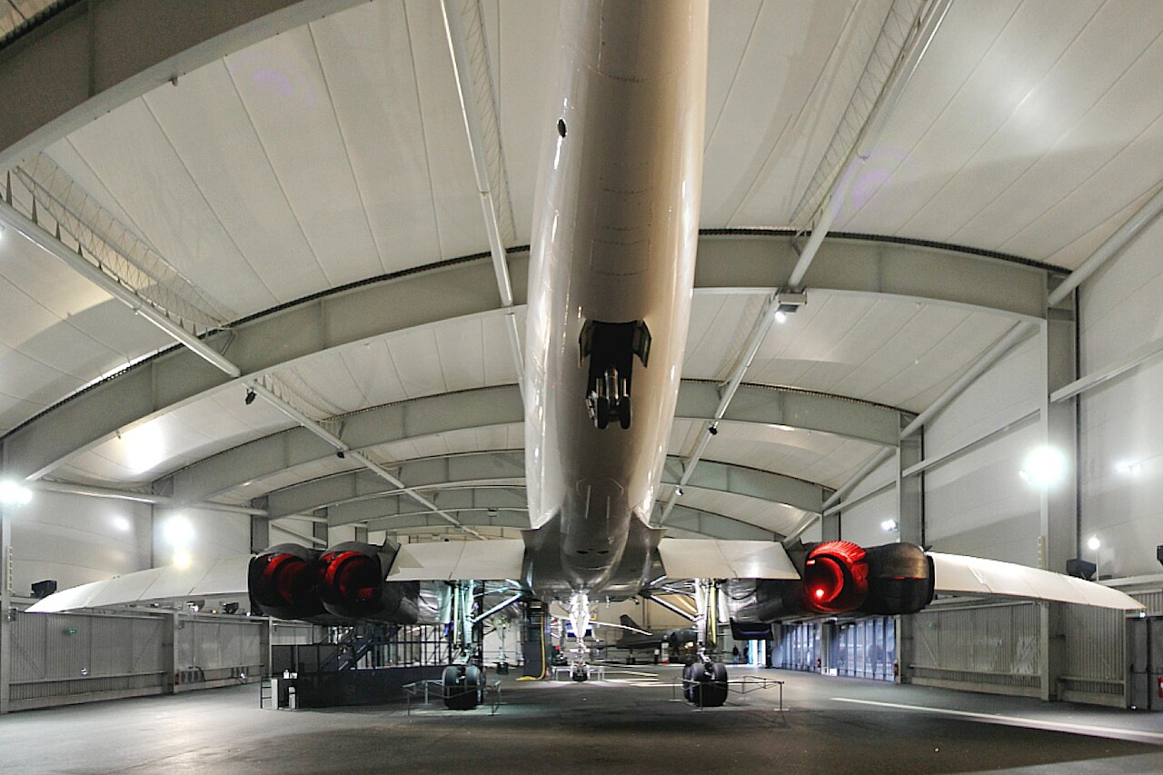 Concorde Sierra Delta supersonic airliner  (Le Bourget)