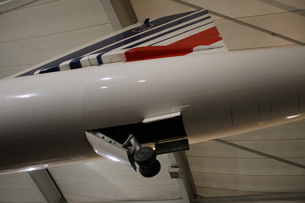 Concorde Sierra Delta supersonic airliner  (Le Bourget)