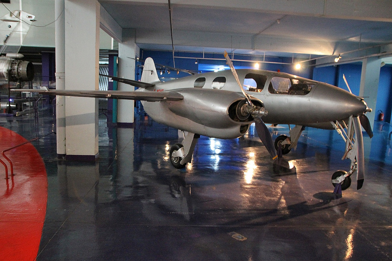 Experimental aircraft Hirsch H. 100, Le Bourget museum