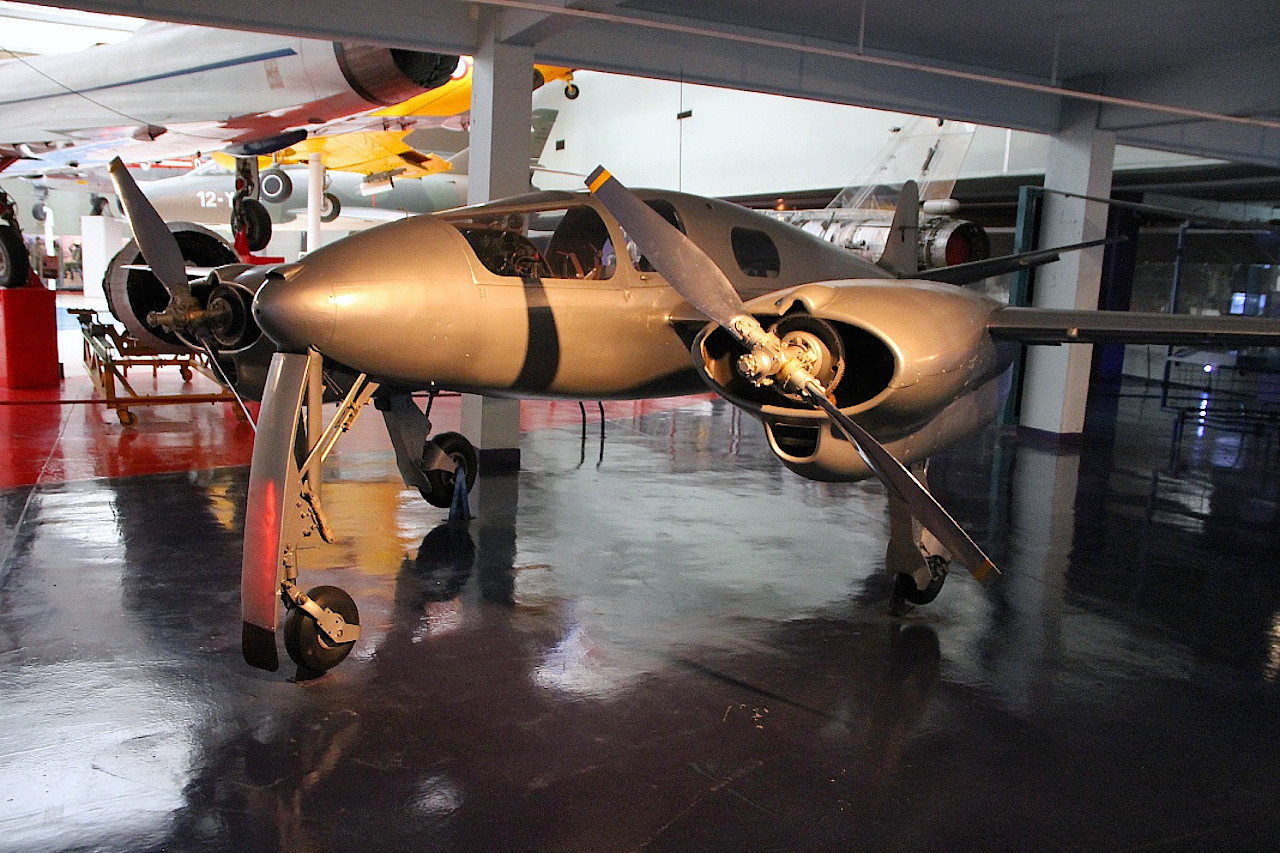 Experimental aircraft Hirsch H. 100, Le Bourget museum
