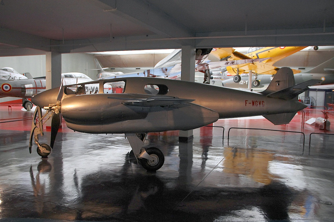 Experimental aircraft Hirsch H. 100, Le Bourget museum