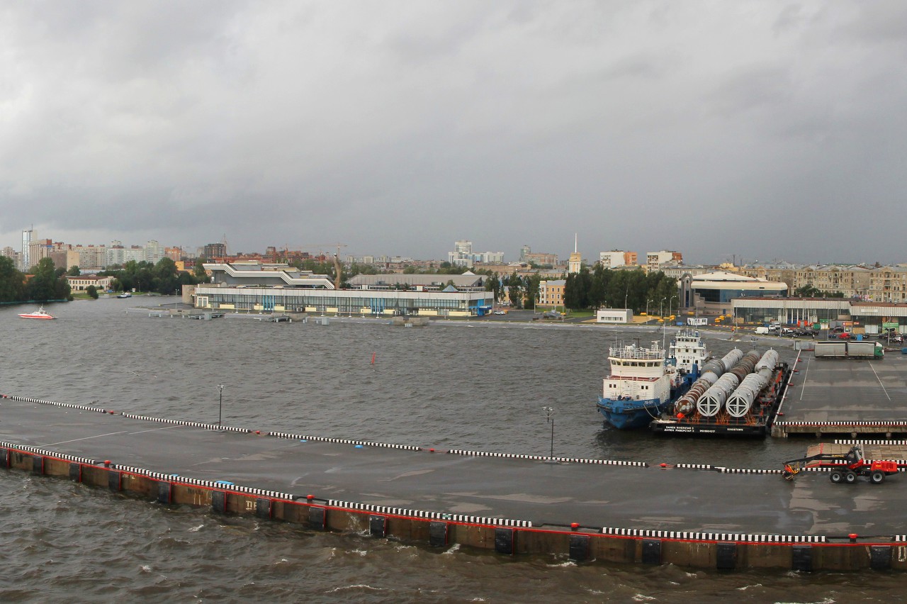 St. Petersburg-Helsinki ferry, departure