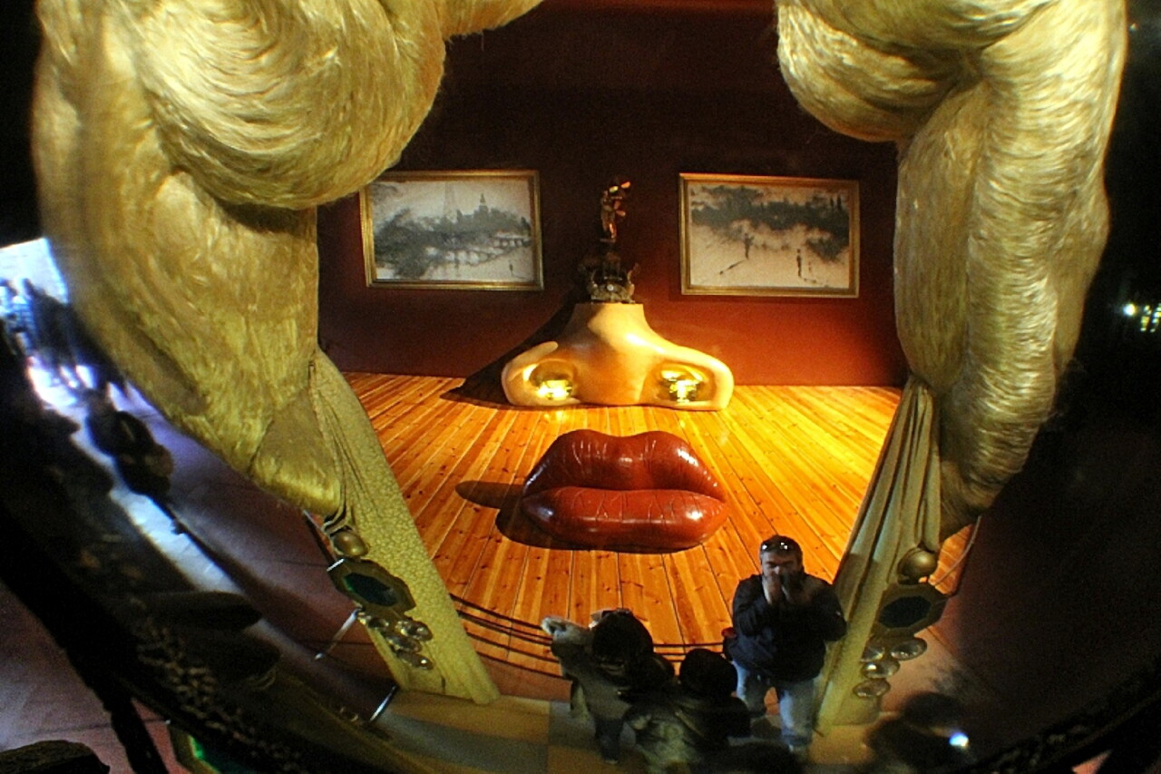 Figueres Museum of Salvador Dali. May West Hall