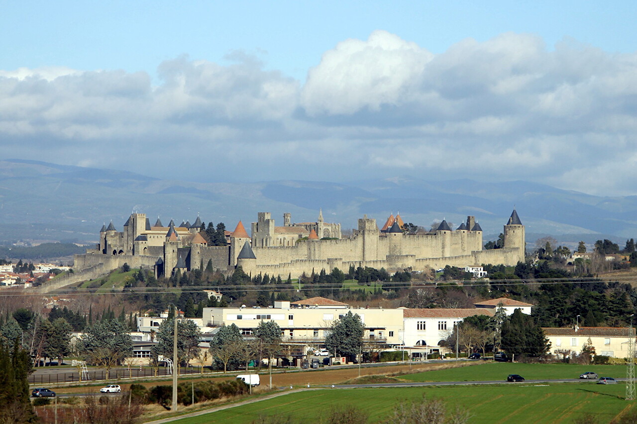 Languedoc-Roussillon landscapes, Le Perthus-Carcassonne