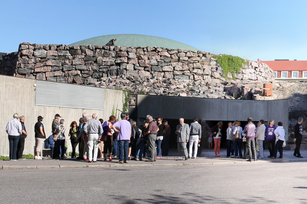 Temppeliaukion kirkko, Church in rock, Helsinki