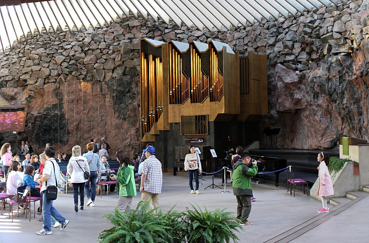 Church in rock, Helsinki