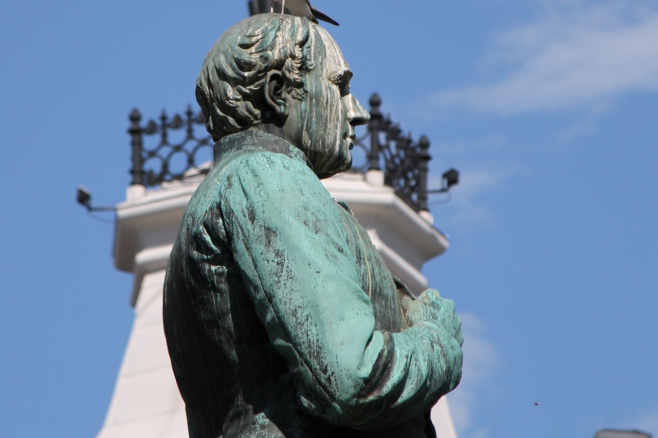 Helsinki. The Statue Of Johan Ludwig Runeberg