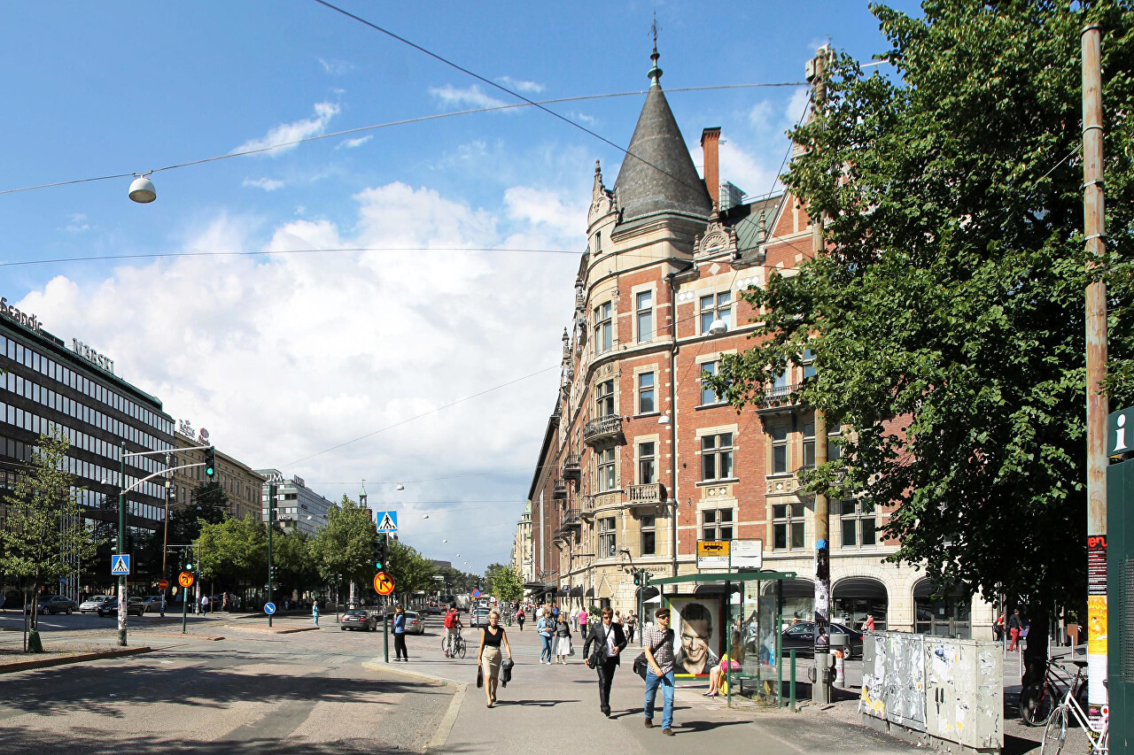 Helsinki. Mannerheim Avenue