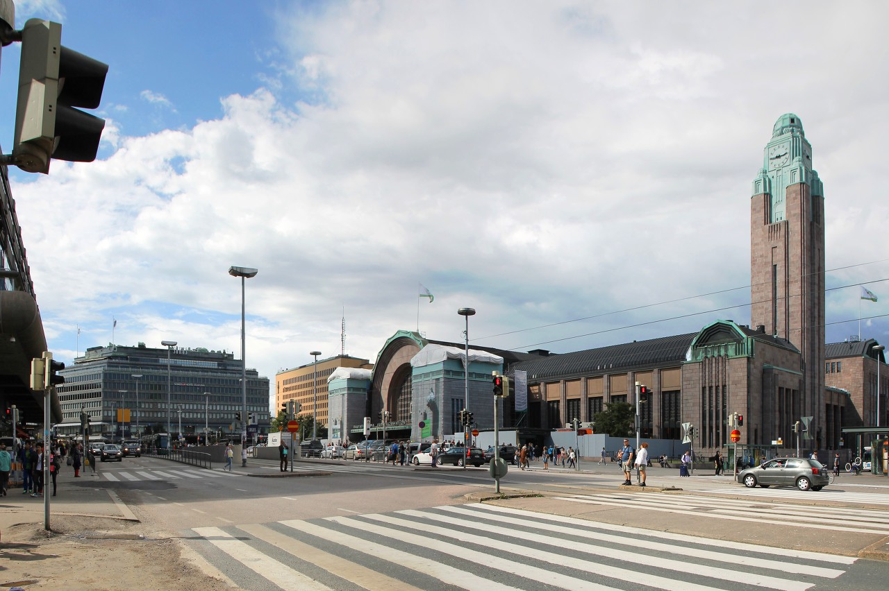 Центральный вокзал Хельскинки