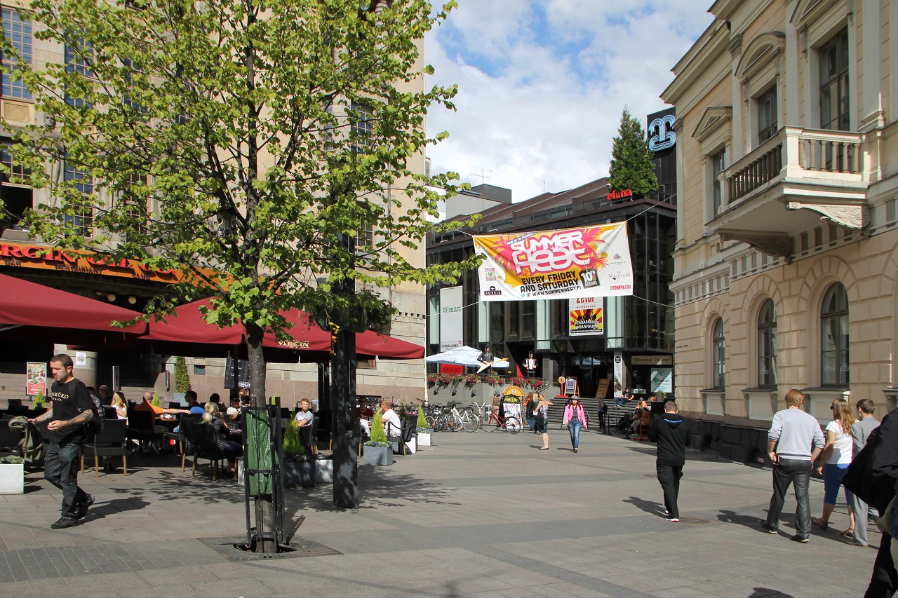 Helsinki. Student's New home