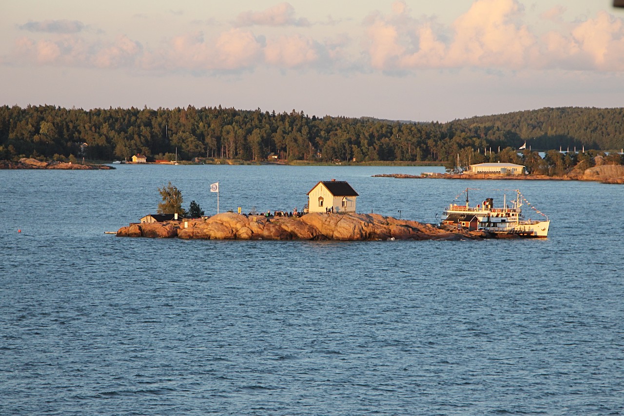 Baltic Princess Ferry in the Skerries of Turku
