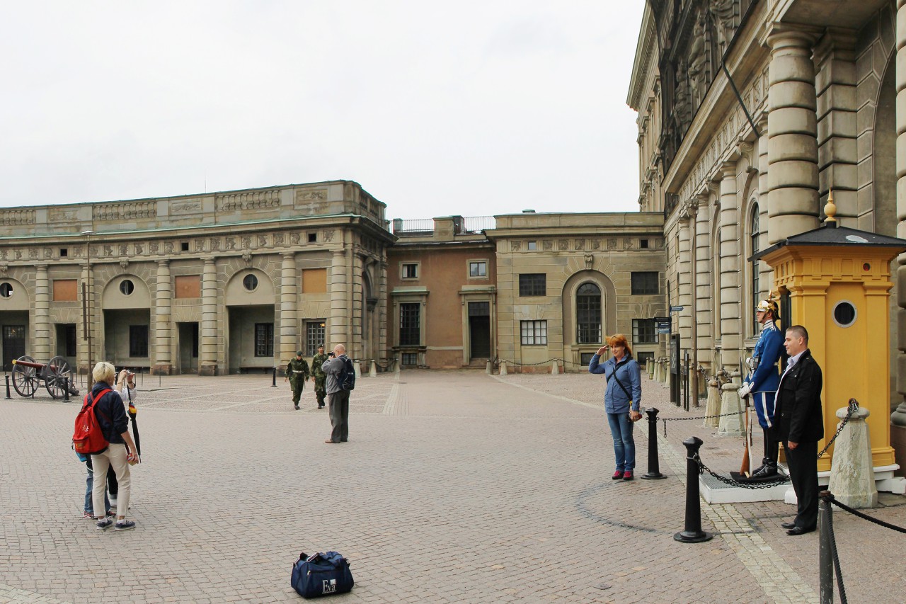 Outer Courtyard of the Royal Palace, Stockholm