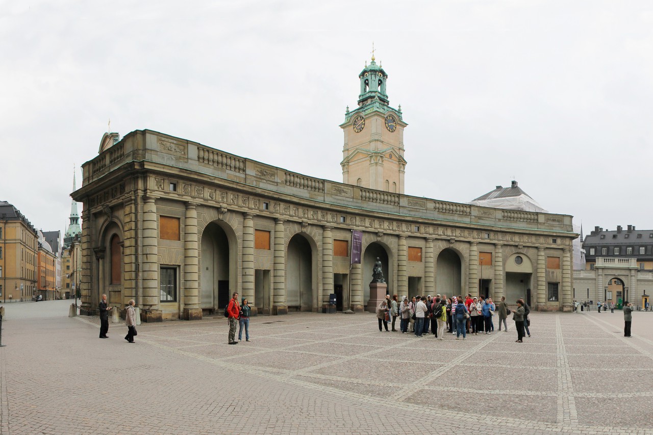 Outer Courtyard of the Royal Palace, Stockholm