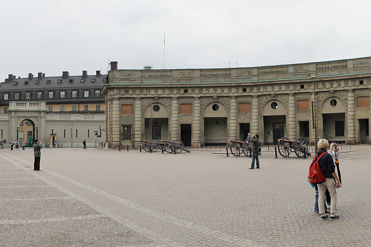 Внешний двор королевского дворца, Стокгольм