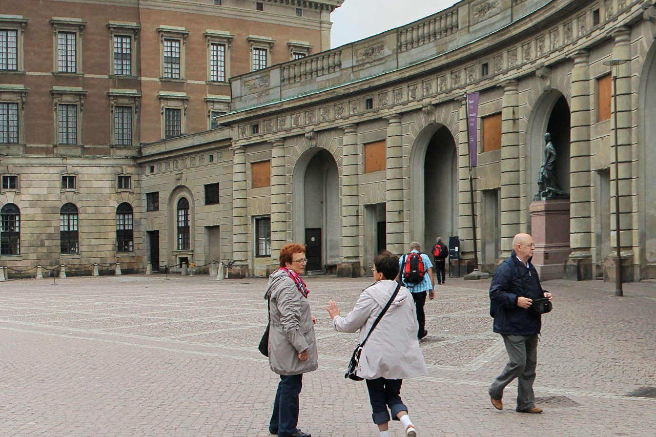 Outer Courtyard of the Royal Palace, Stockholm