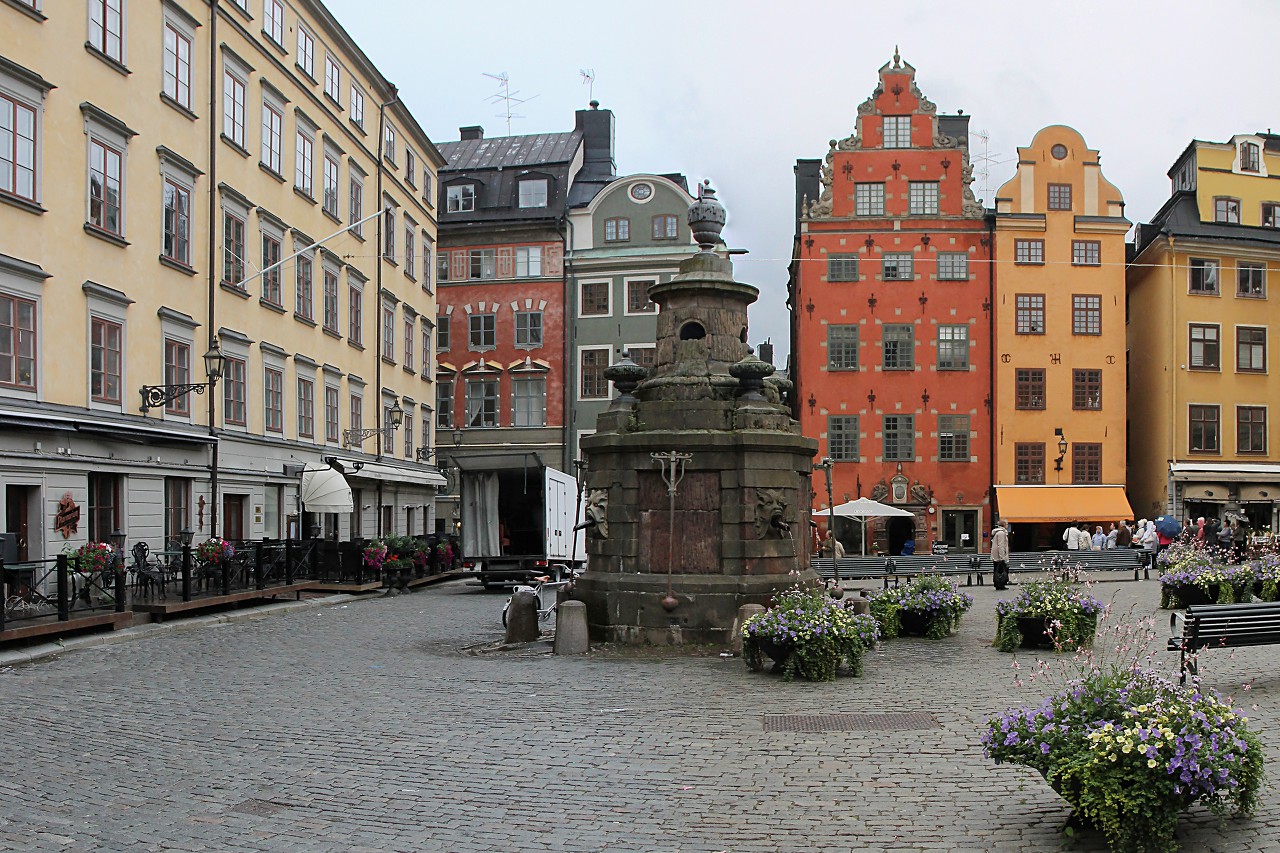 Stortorgsbrunnen Fountain, Stockholm