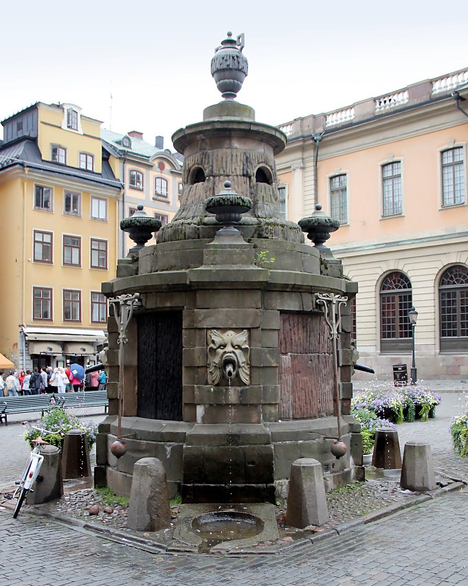 Stortorgsbrunnen Fountain, Stockholm