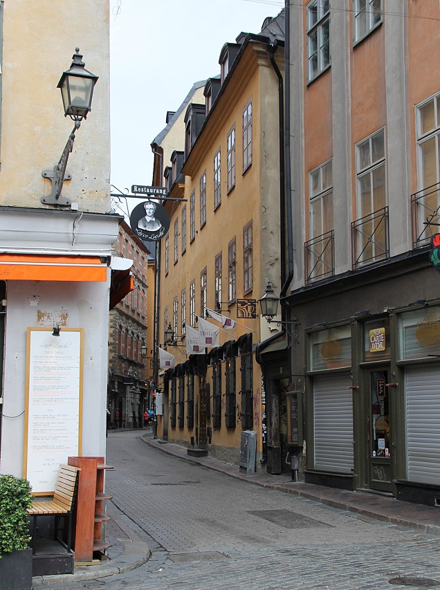 Västerlånggatan street, Stockholm