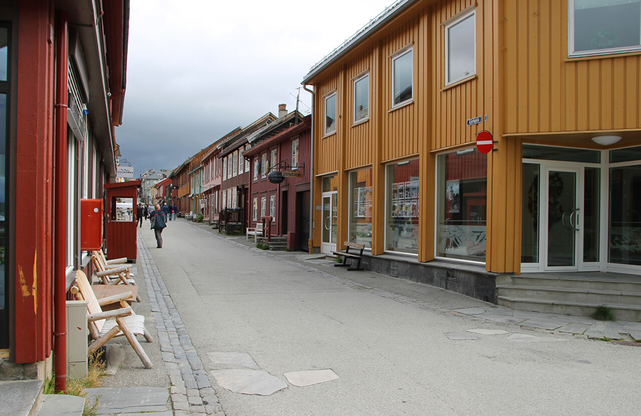 Røros, Kjerkgata street