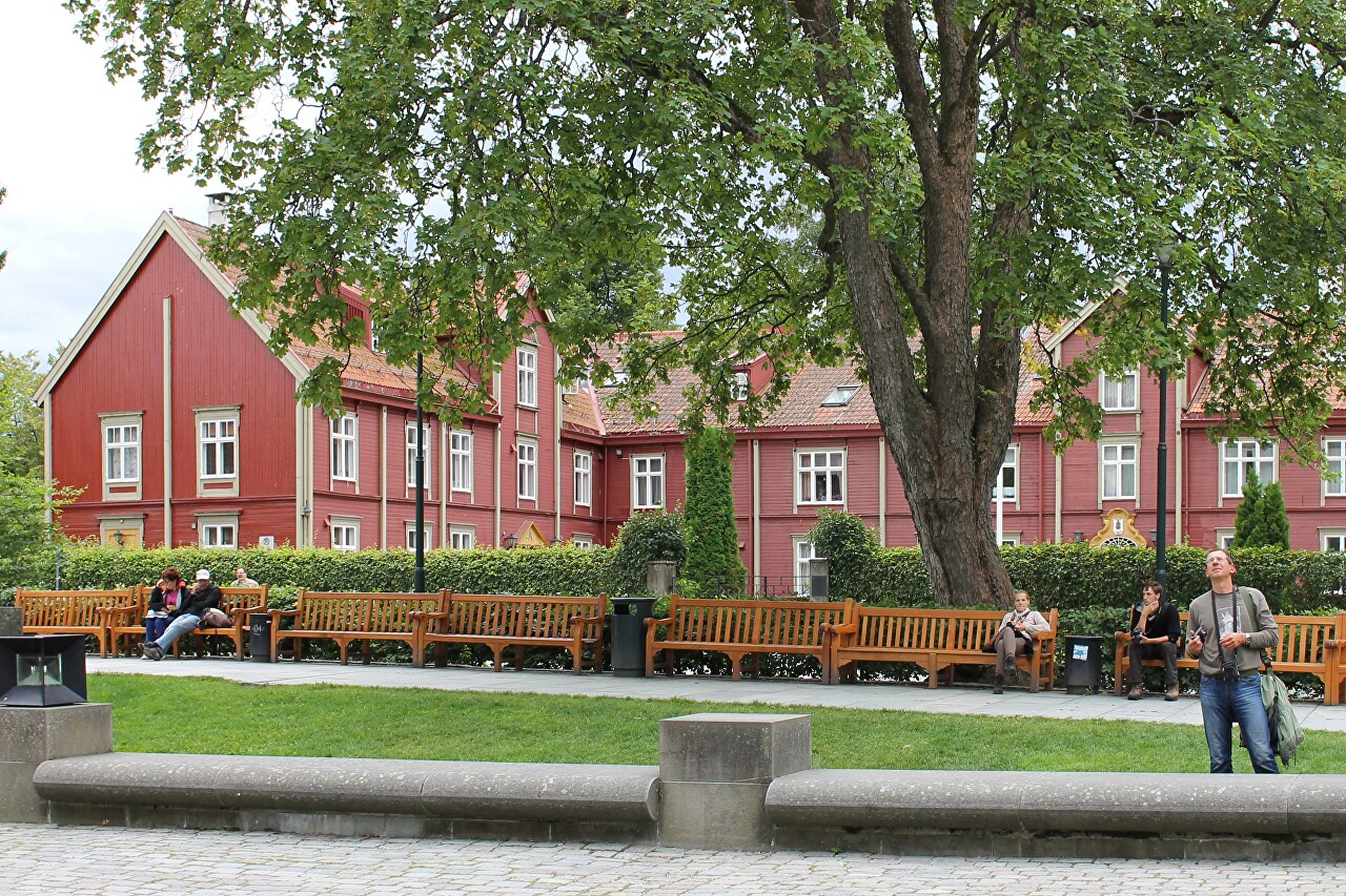 Around Nidaros Cathedral, Trondheim