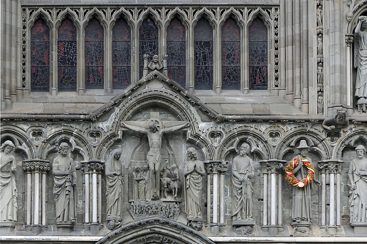 Nidaros Cathedral. Sculptures