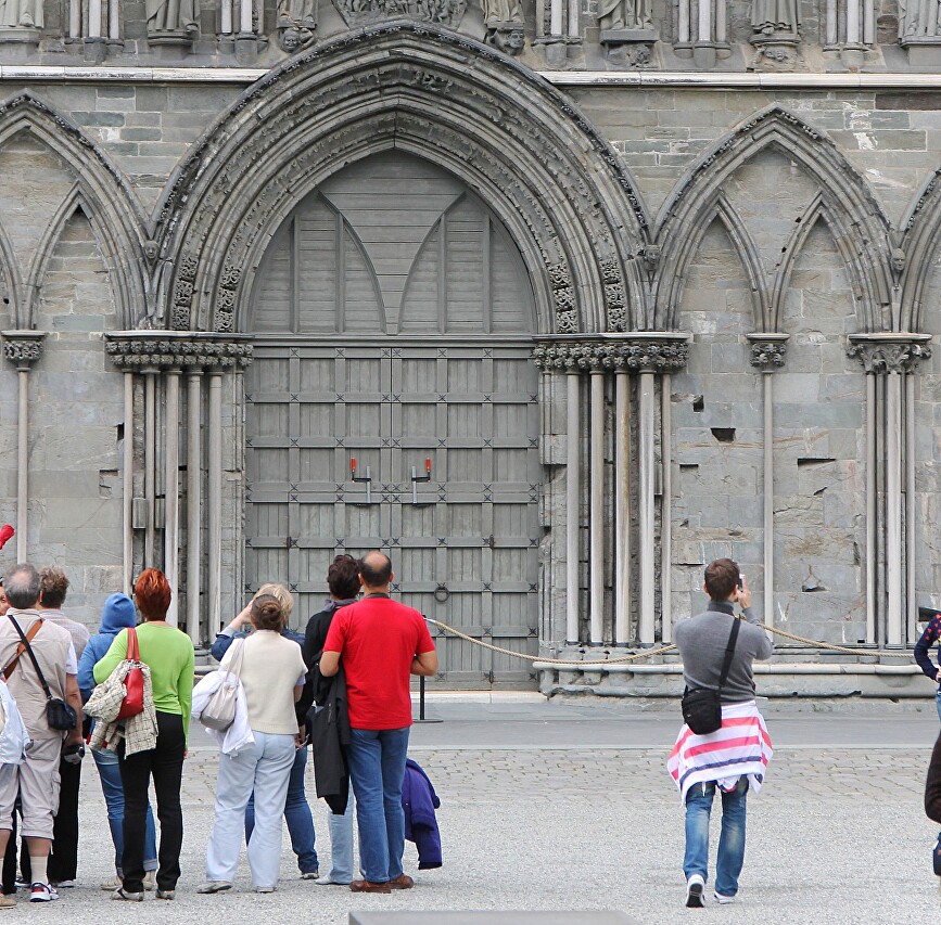 Nidaros Cathedral. Sculptures