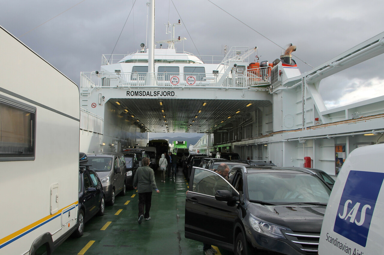 Romsdalsfjord ferry