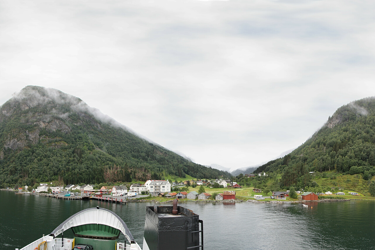 Norddalsfjord from the Ferry Board