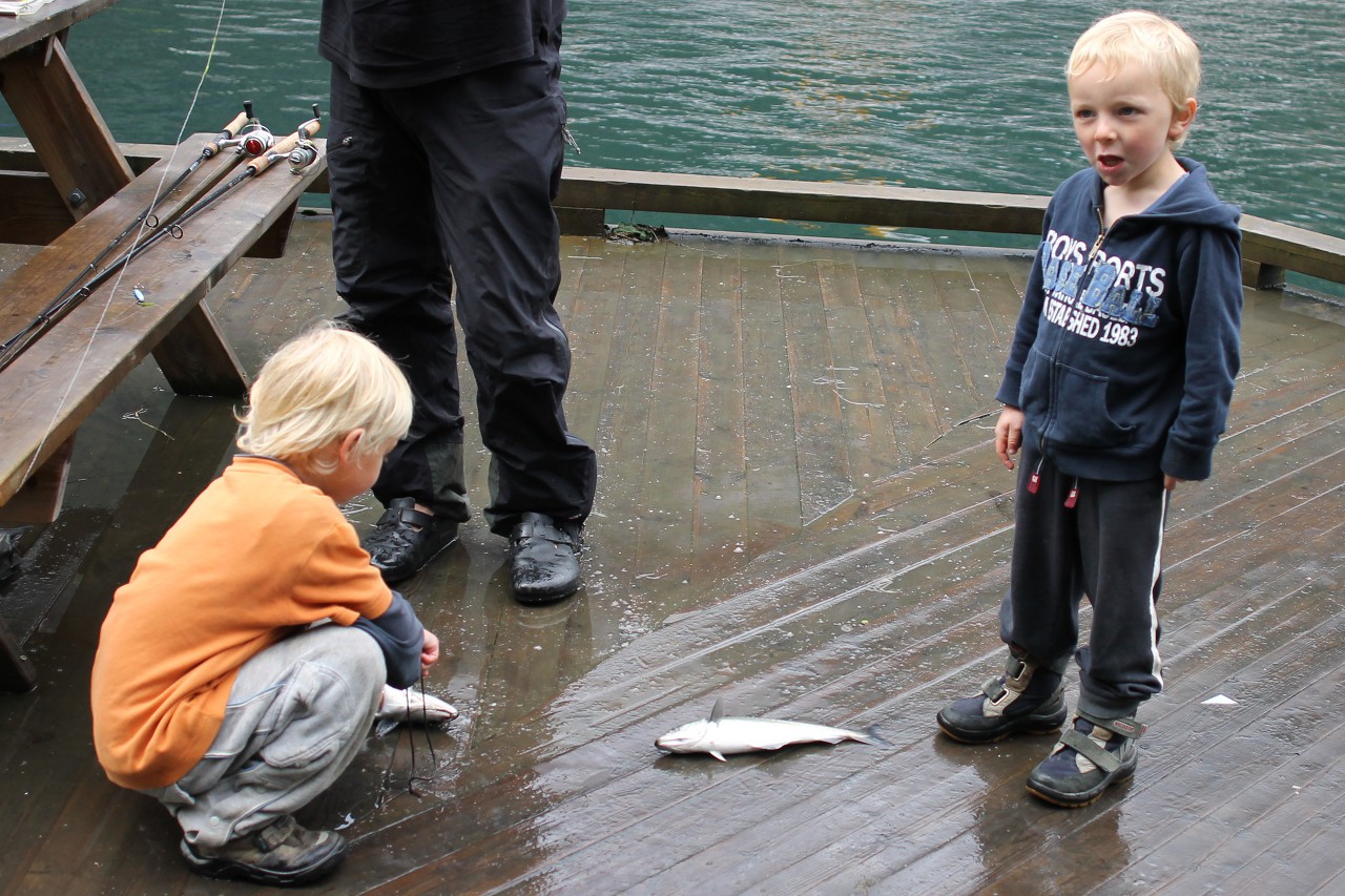 Geiranger, fishing