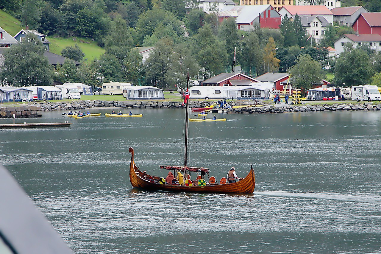 Drakkar. Geiranger