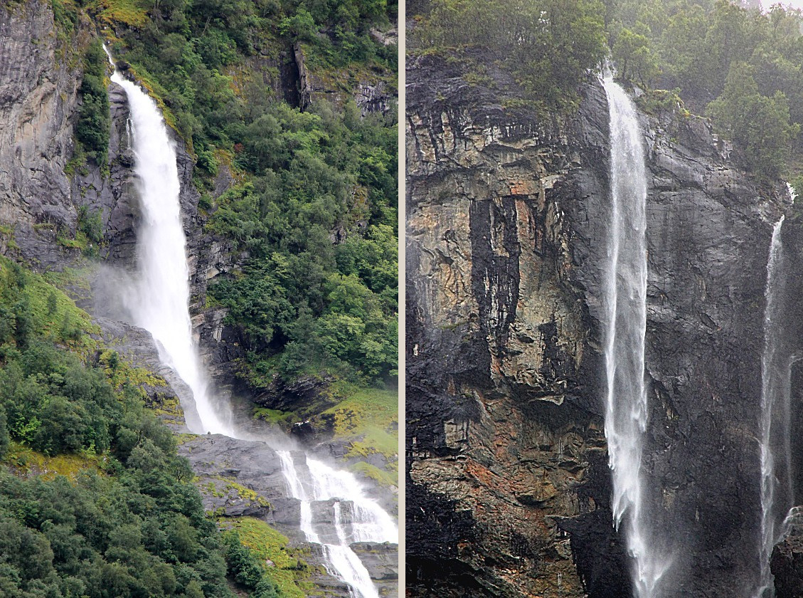 Geiranger Fjord Waterfalls