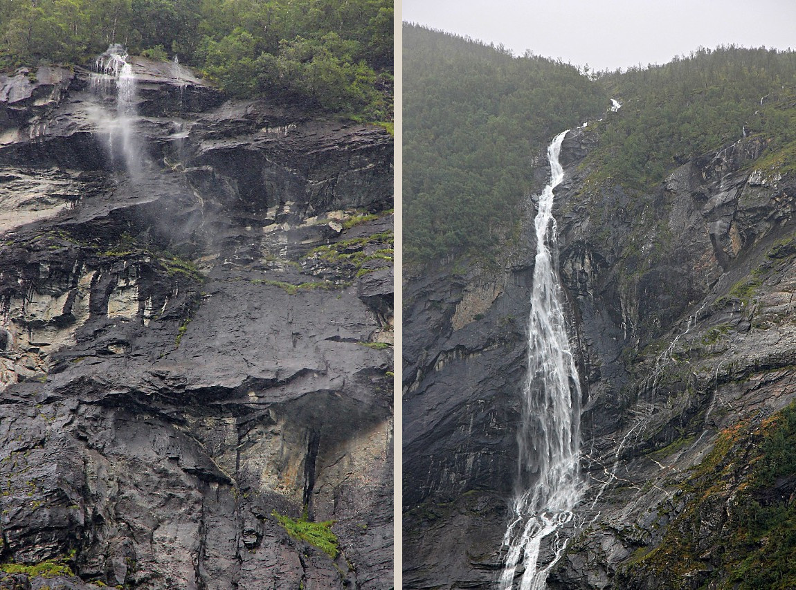 Водопады Гейрангер-фьорда