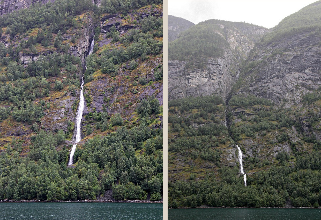 Geiranger Fjord Waterfalls
